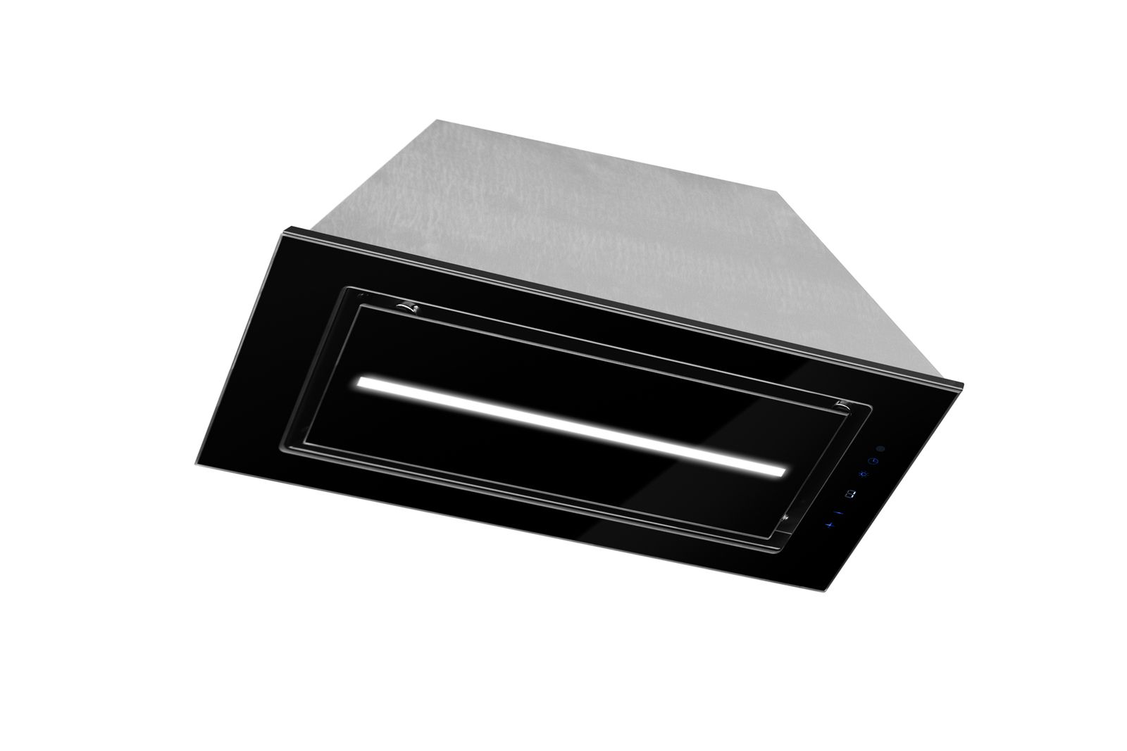 Lando Glass Central Black