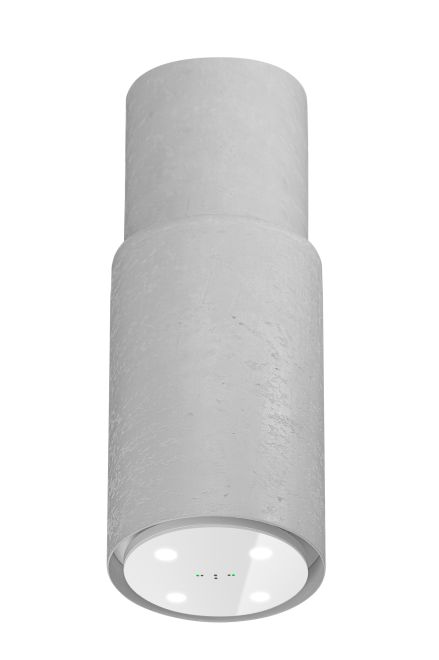 Ostrovčekový digestor Columni Stono Light Grey - Sivá - foto produktu 4