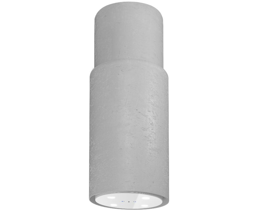 Ostrovčekový digestor Columni Stono Light Grey - Sivá - foto produktu