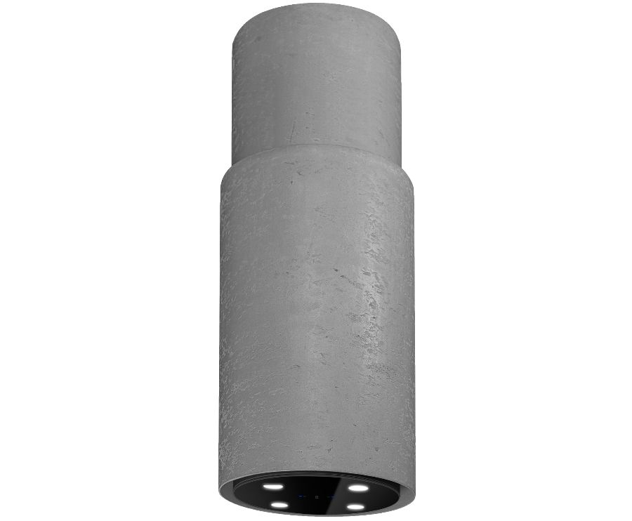 Ostrovčekový digestor Columni Stono Dark Grey - Sivá - foto produktu