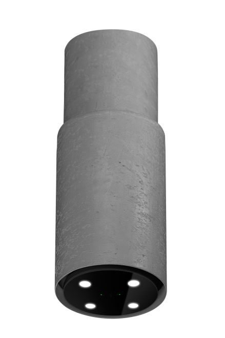 Ostrovčekový digestor Columni Stono Dark Grey - Sivá - foto produktu 3