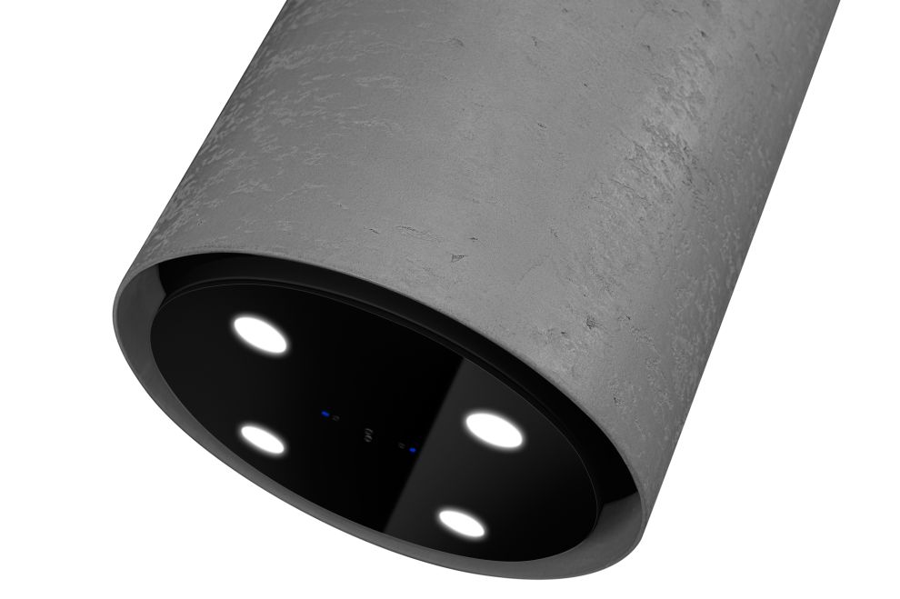 Ostrovčekový digestor Columni Stono Dark Grey - Sivá - foto produktu 5