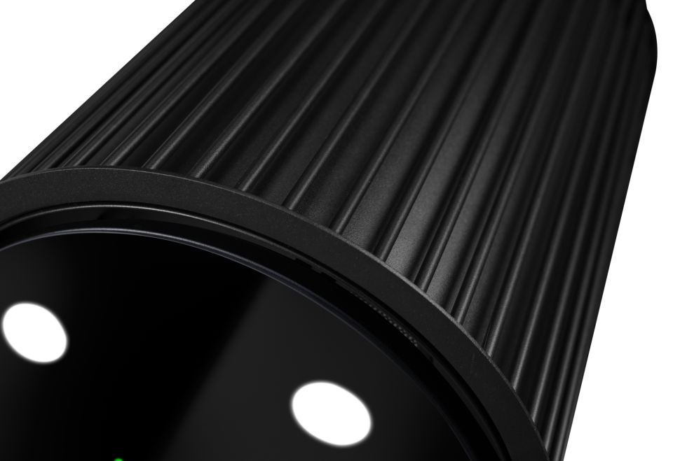 Ostrovčekový digestor Voliera N1 Black-Black - Čierna matná - foto produktu 4