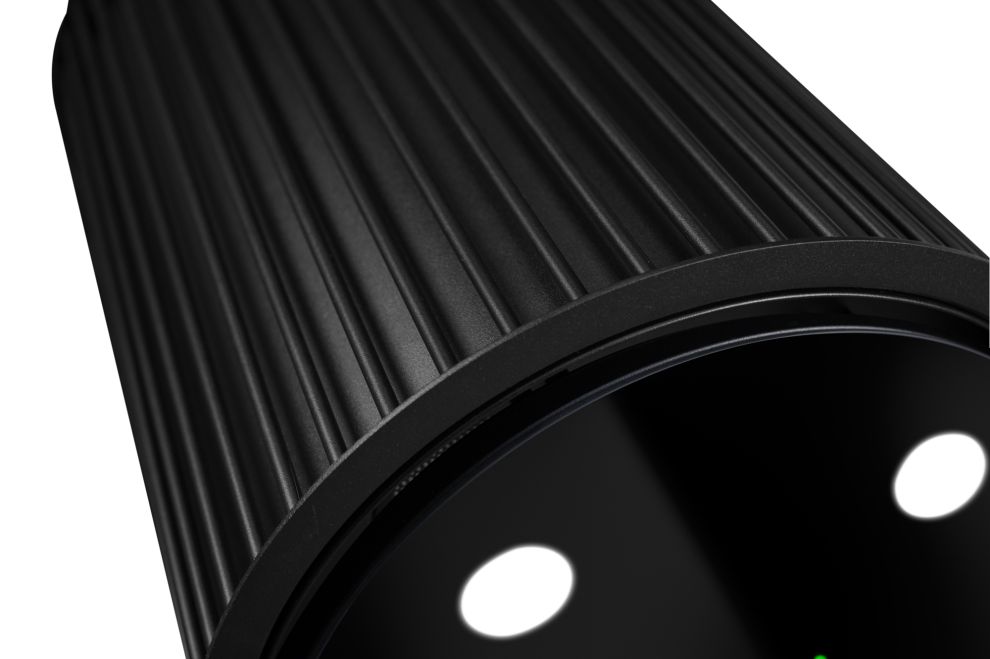 Ostrovčekový digestor Voliera N1 Black-Black - Čierna matná - foto produktu 7