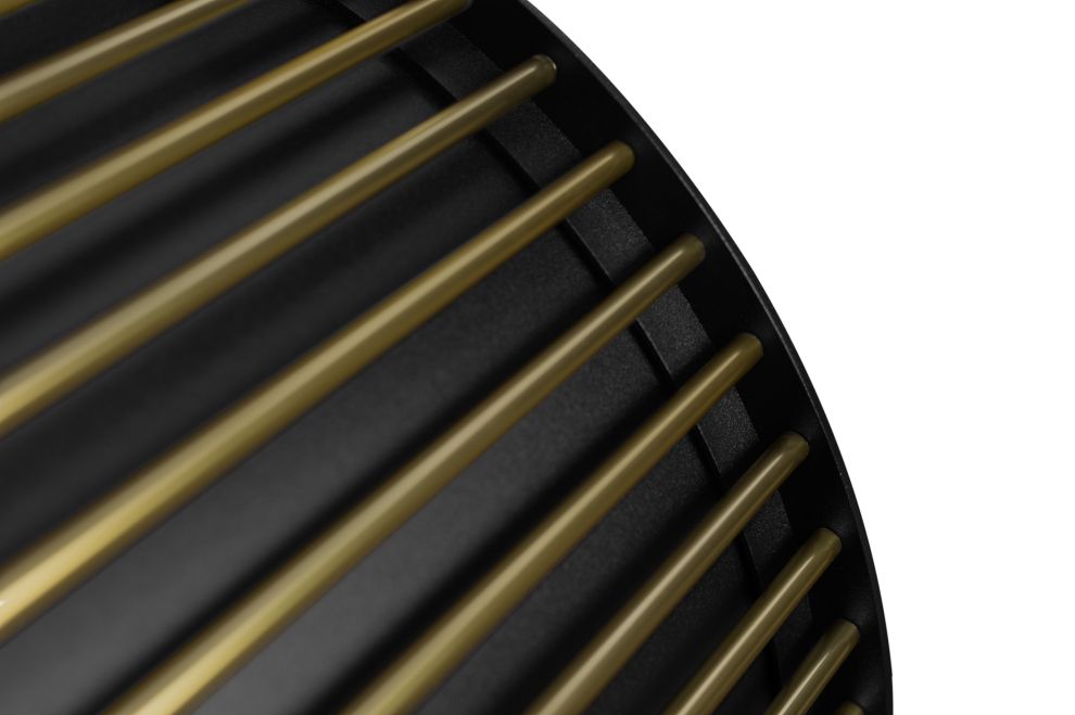 Ostrovčekový digestor Voliera N1 Black-Gold - Čierna - foto produktu 5
