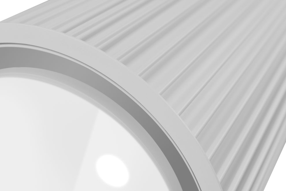 Ostrovčekový digestor Voliera N1 White-White - Biela matná - foto produktu 3