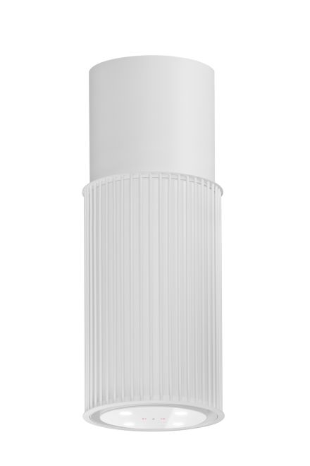 Ostrovčekový digestor Voliera N2 White-White - Biela matná - foto produktu 5
