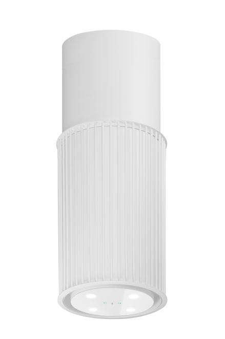 Ostrovčekový digestor Voliera N2 White-White - Biela matná - foto produktu 8