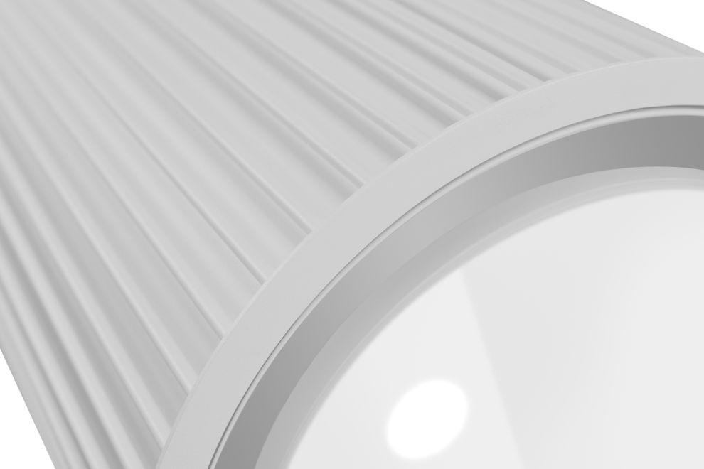 Ostrovčekový digestor Voliera N2 White-White - Biela matná - foto produktu 6