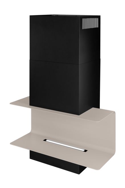 Digestor komínový C-Shelf Black-Kashmir - Čierna - foto produktu 5