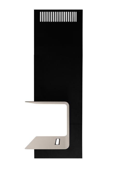 Digestor komínový C-Shelf Black-Kashmir - Čierna - foto produktu 7