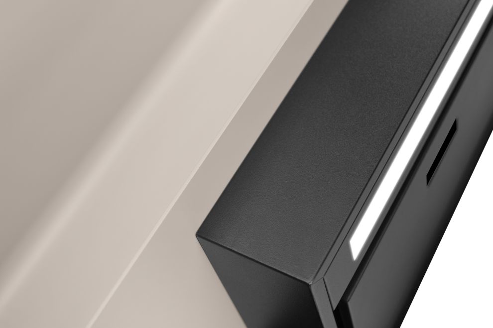 Digestor komínový C-Shelf Black-Kashmir - Čierna - foto produktu 13