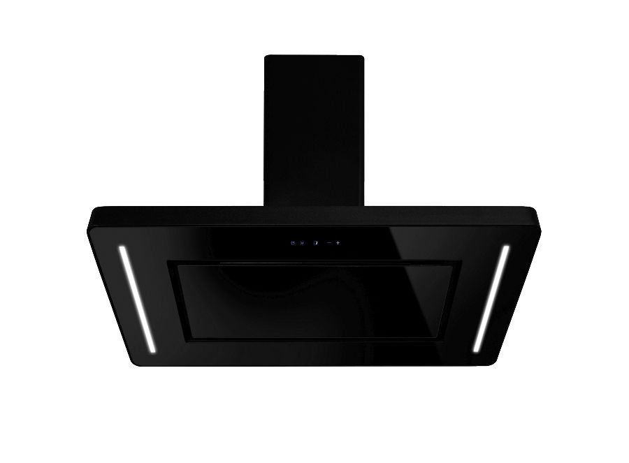 Ostrovčekový digestor Decor Island Black Matt - Čierna matná - foto produktu 3