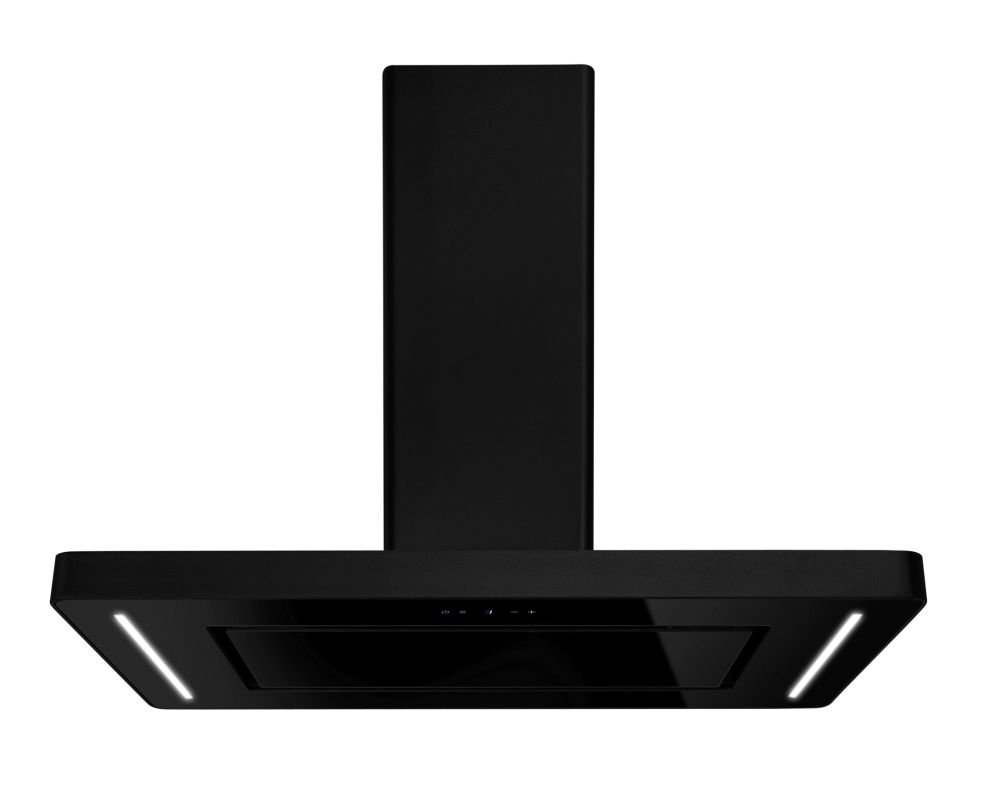Ostrovčekový digestor Decor Island Black Matt - Čierna matná - foto produktu 4