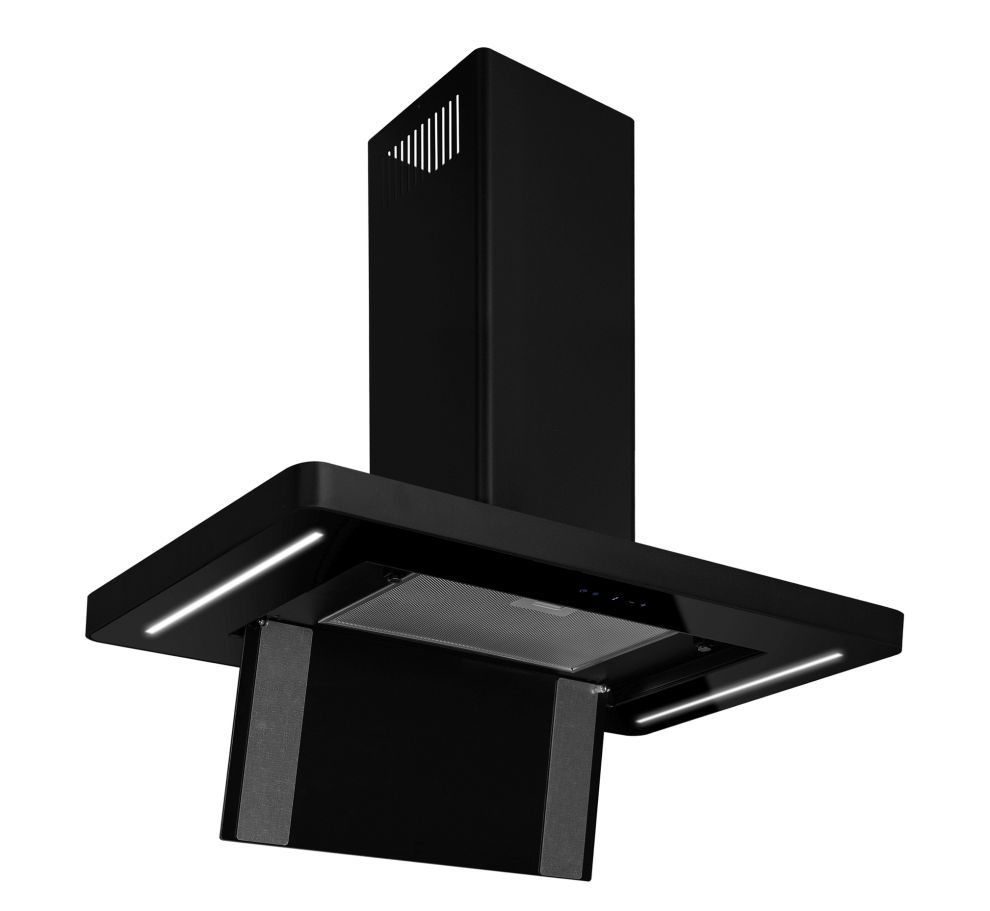 Ostrovčekový digestor Decor Island Black Matt - Čierna matná - foto produktu 9