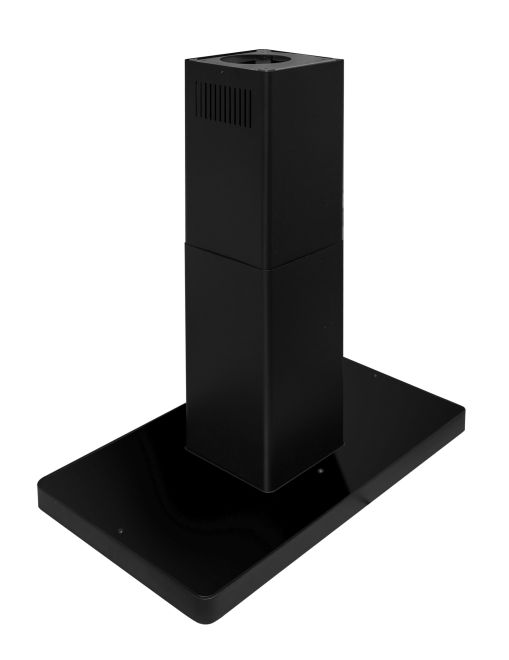 Ostrovčekový digestor Decor Island Black Matt - Čierna matná - foto produktu 14