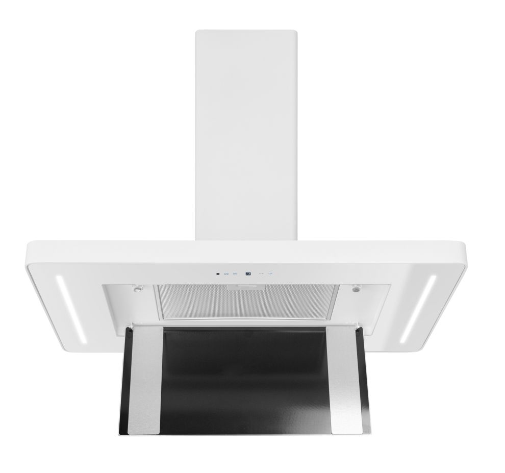 Ostrovčekový digestor Decor Island White - Biely - foto produktu 8