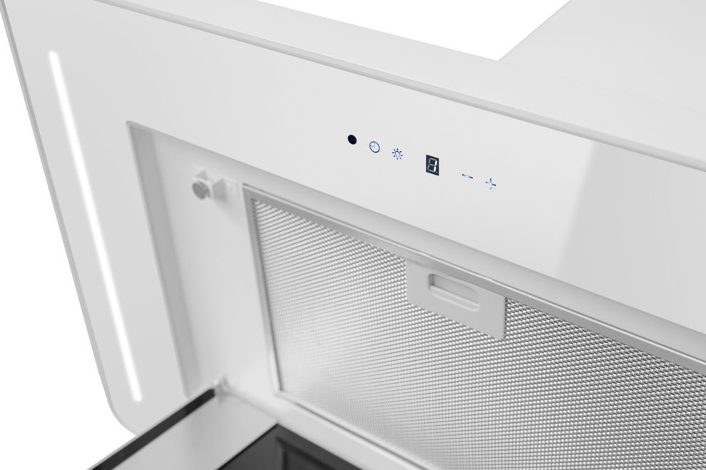 Ostrovčekový digestor Decor Island White - Biely - foto produktu 6