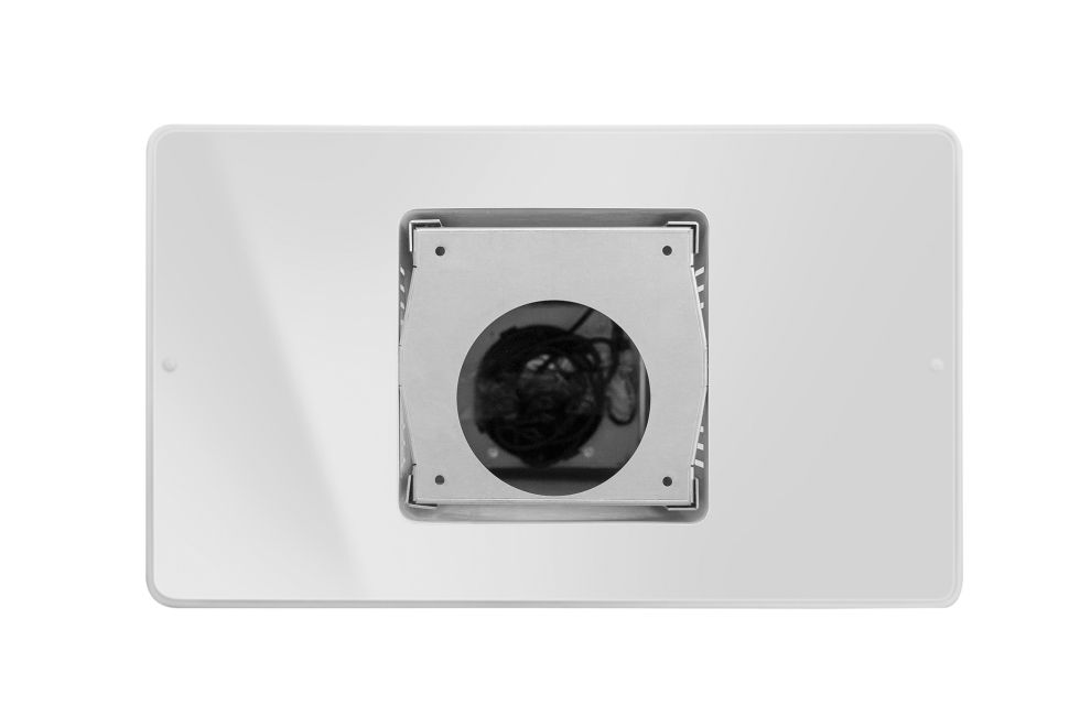 Ostrovčekový digestor Decor Island White - Biely - foto produktu 11