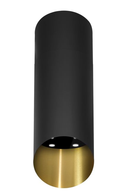 Ostrovčekový digestor Hiro Color Black-Gold - Black Matt/Gold - foto produktu 4