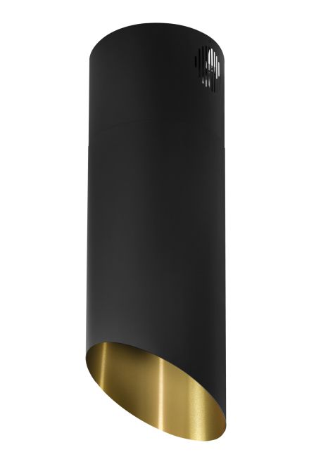 Ostrovčekový digestor Hiro Color Black-Gold - Black Matt/Gold - foto produktu 6