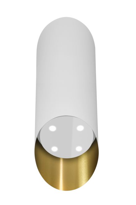 Digestor komínový Hiro OR Color White-Gold - White Matt/Gold - foto produktu 5