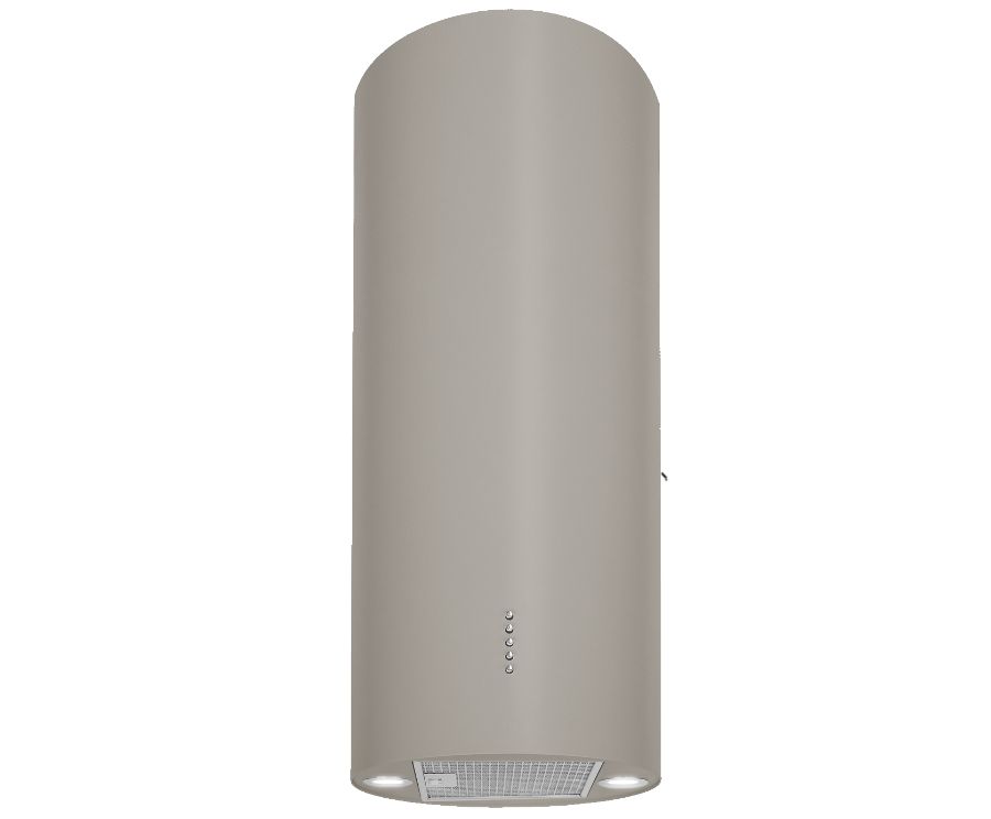 Ostrovčekový digestor Cylindro Eco Taupe - Taupe - foto produktu