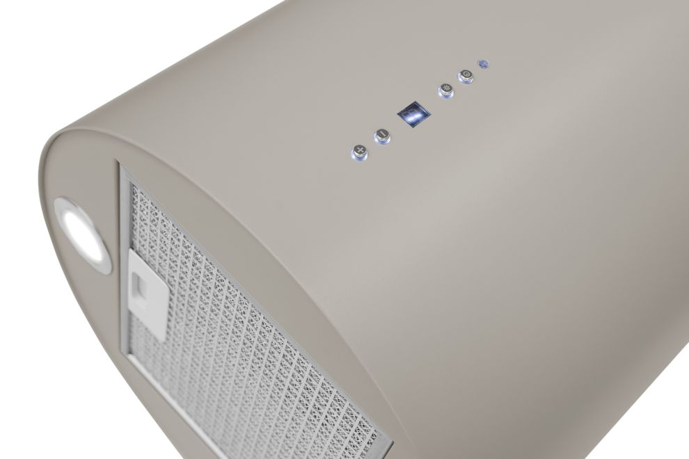 Ostrovčekový digestor Cylindro Taupe - Taupe - foto produktu 7