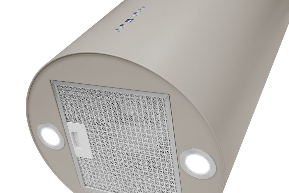 Ostrovčekový digestor Cylindro Taupe - Taupe - foto produktu 8