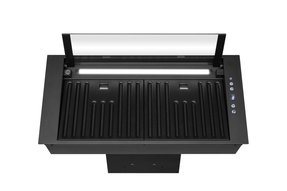 Digestor podskrinkový Prato Black Matt - Čierna matná - foto produktu 5