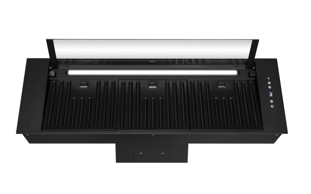 Digestor podskrinkový Prato Black Matt - Čierna matná - foto produktu 12