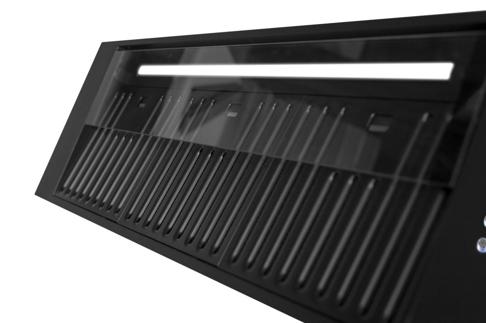 Digestor podskrinkový Prato Black Matt - Čierna matná - foto produktu 15