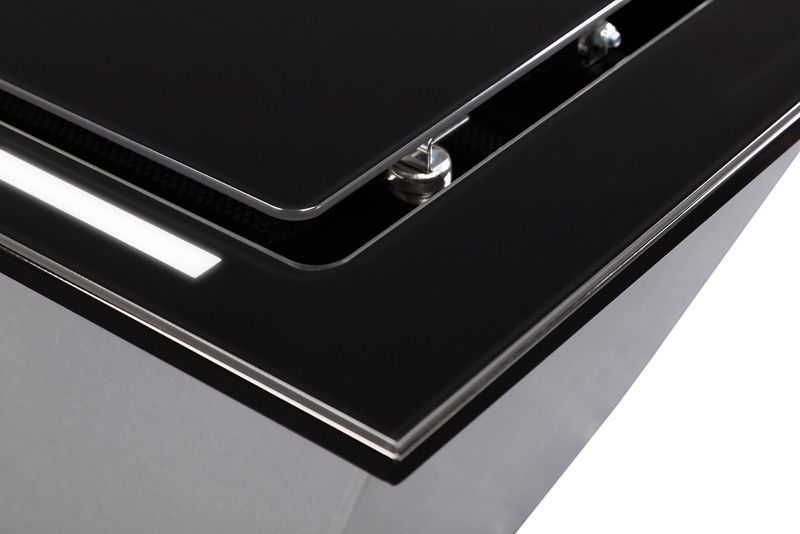 Digestor podskrinkový Lando Glass Black Gesture Control - Čierna - foto produktu 7