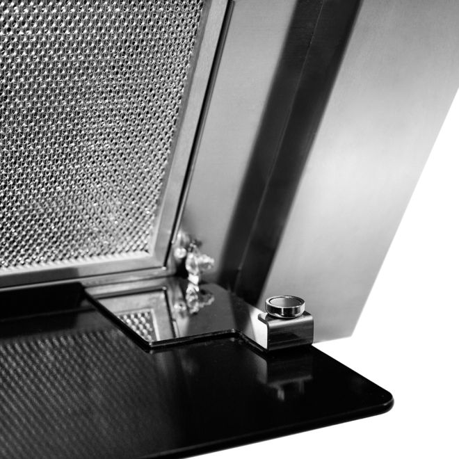 Digestor podskrinkový Micra Black Gesture Control - Inox čierny - foto produktu 9