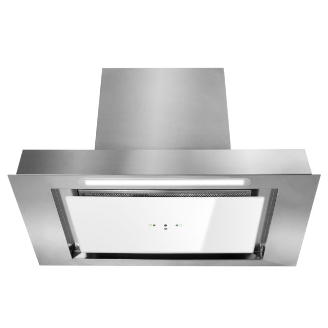 Digestor podskrinkový Micra White Gesture Control - Inox biely - foto produktu 3
