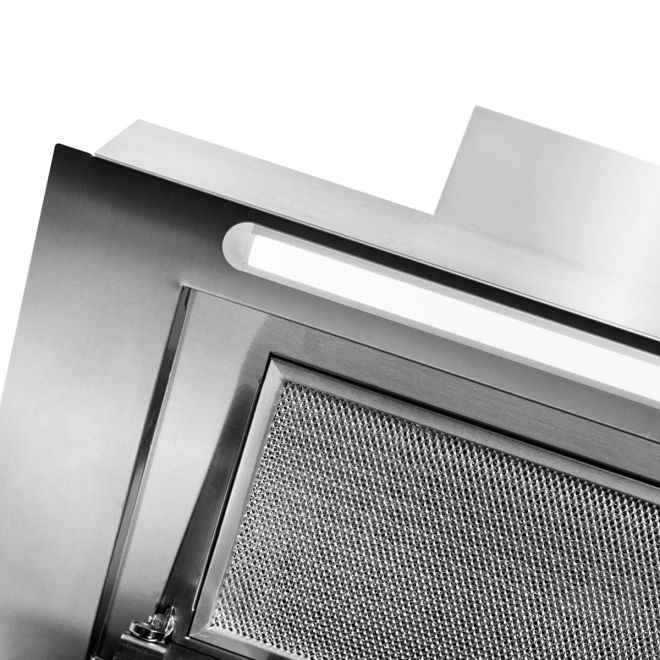 Digestor podskrinkový Micra White Gesture Control - Inox biely - foto produktu 8
