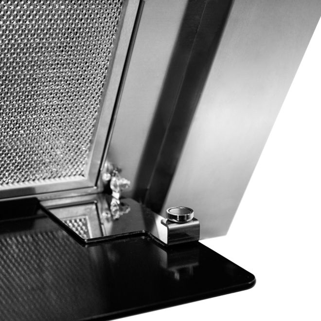 Digestor podskrinkový Micra White Gesture Control - Inox biely - foto produktu 9