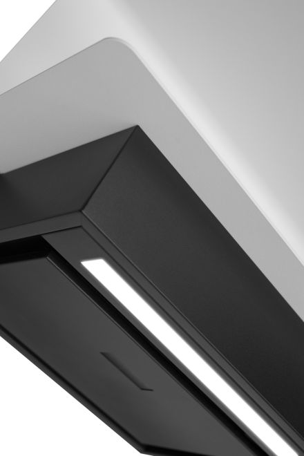 Digestor komínový C-Shelf Black-White - Čierna matná - foto produktu 10