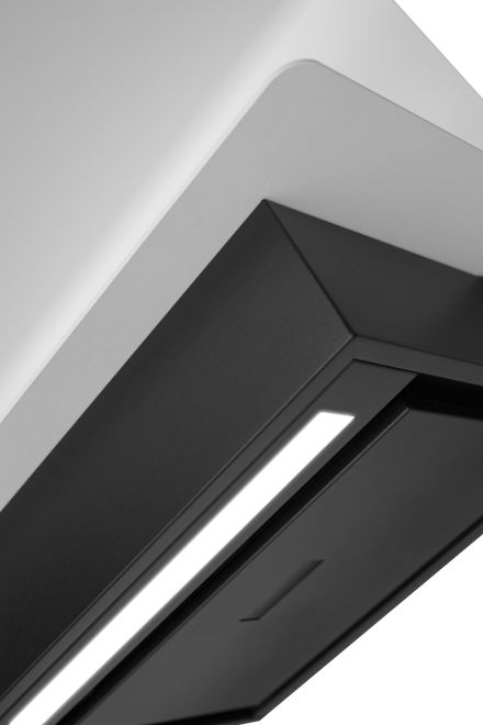 Digestor komínový C-Shelf Black-White - Čierna matná - foto produktu 7