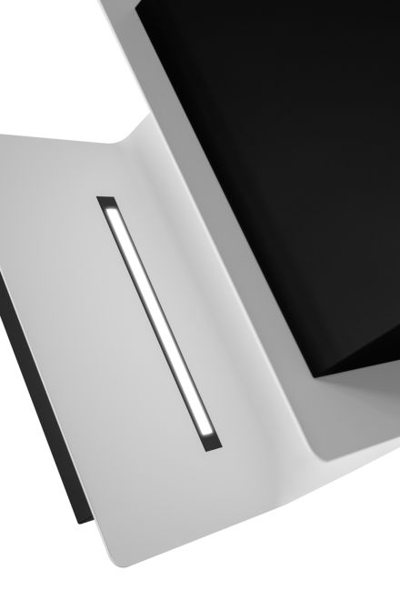 Digestor komínový C-Shelf Black-White - Čierna matná - foto produktu 11