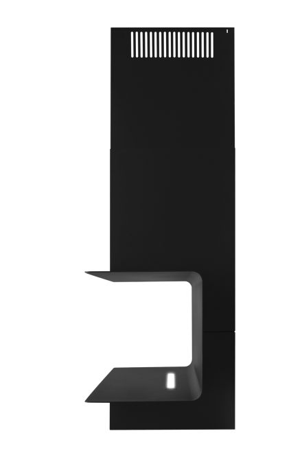 Digestor komínový C-Shelf Black-Black - Čierna matná - foto produktu 6