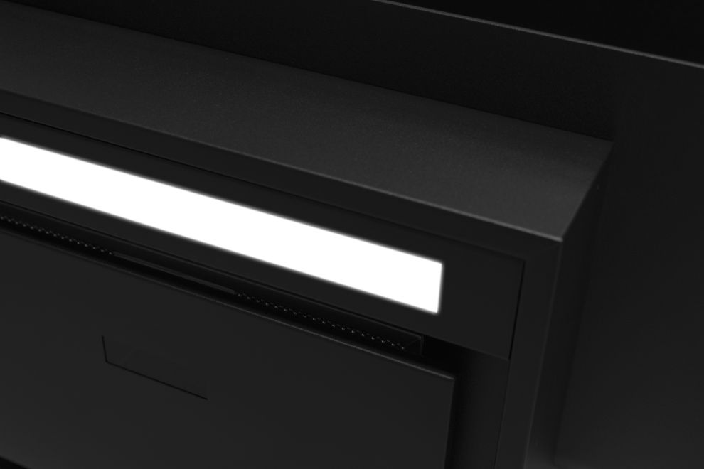 Digestor komínový C-Shelf Black-Black - Čierna matná - foto produktu 12