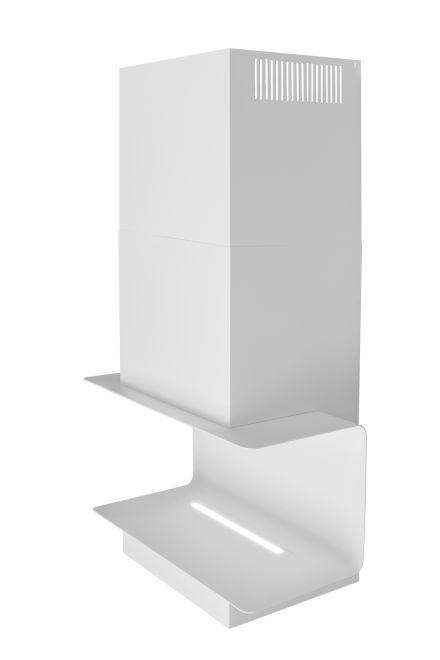 Digestor komínový C-Shelf White-White - Biela matná - foto produktu 14