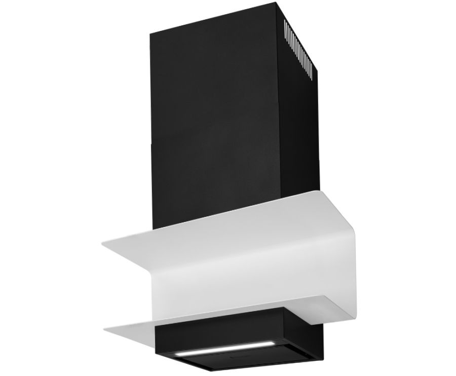 Digestor komínový C-Shelf Black-White - Čierna matná - foto produktu