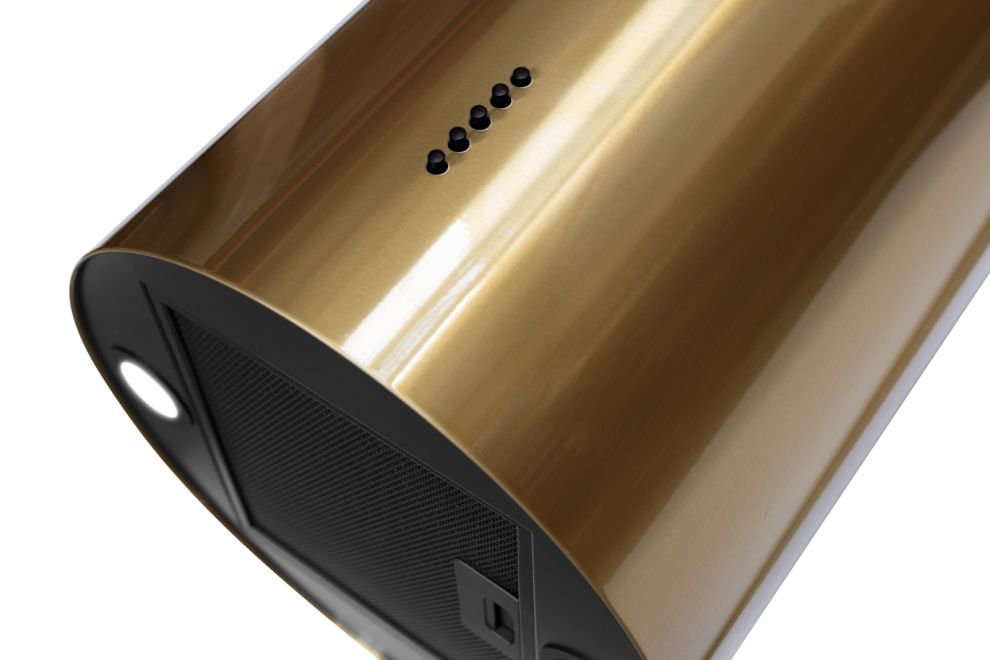 Digestor komínový Cylindro OR Eco Złoty - Gold - foto produktu 8