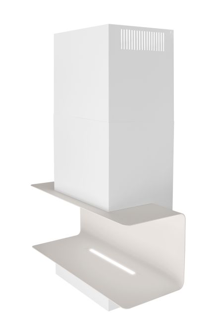 Digestor komínový C-Shelf White-Kashmir - White Matt/Kashmir - foto produktu 7