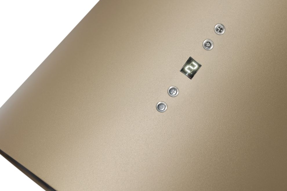 Ostrovčekový digestor Tubo Gold - Gold - foto produktu 4