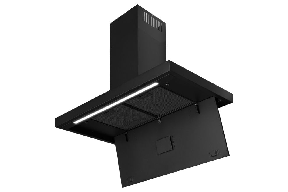 Ostrovčekový digestor Magnetic Island Black Matt Gesture Control - Čierna matná - foto produktu 6