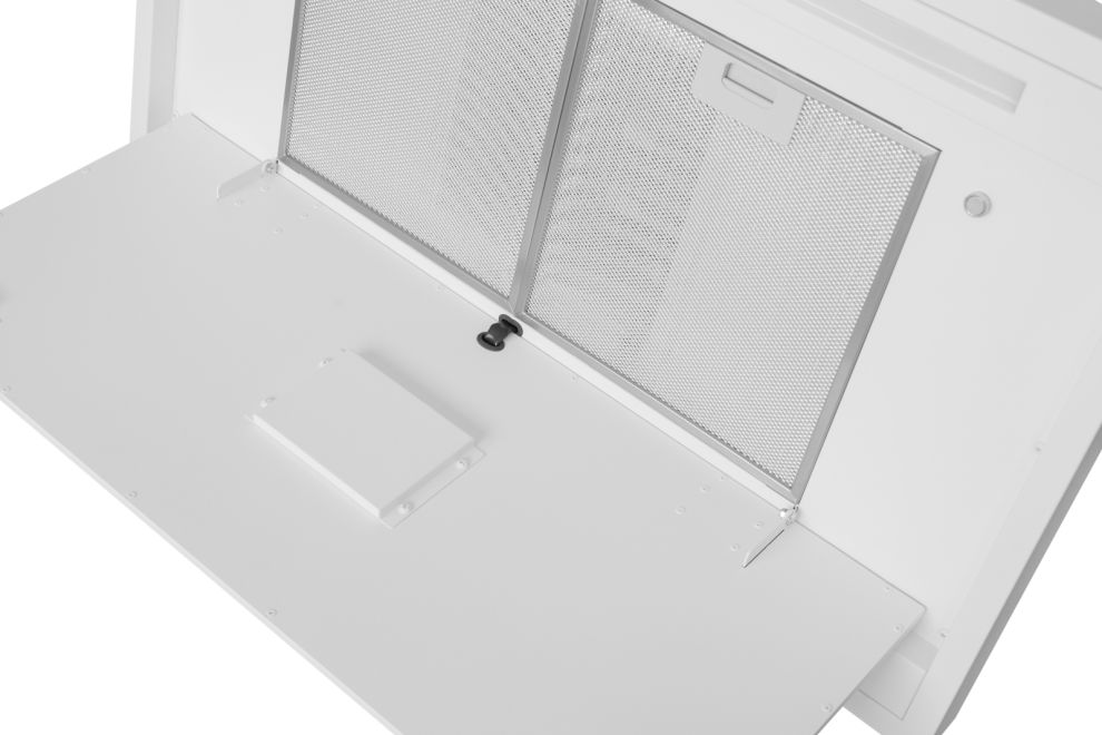 Ostrovčekový digestor Magnetic Island White Matt Gesture Control - Biela matná - foto produktu 8