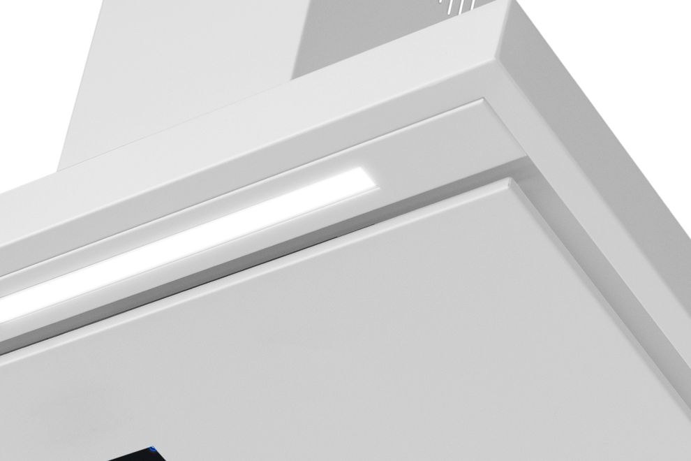 Ostrovčekový digestor Magnetic Island White Matt Gesture Control - Biela matná - foto produktu 9